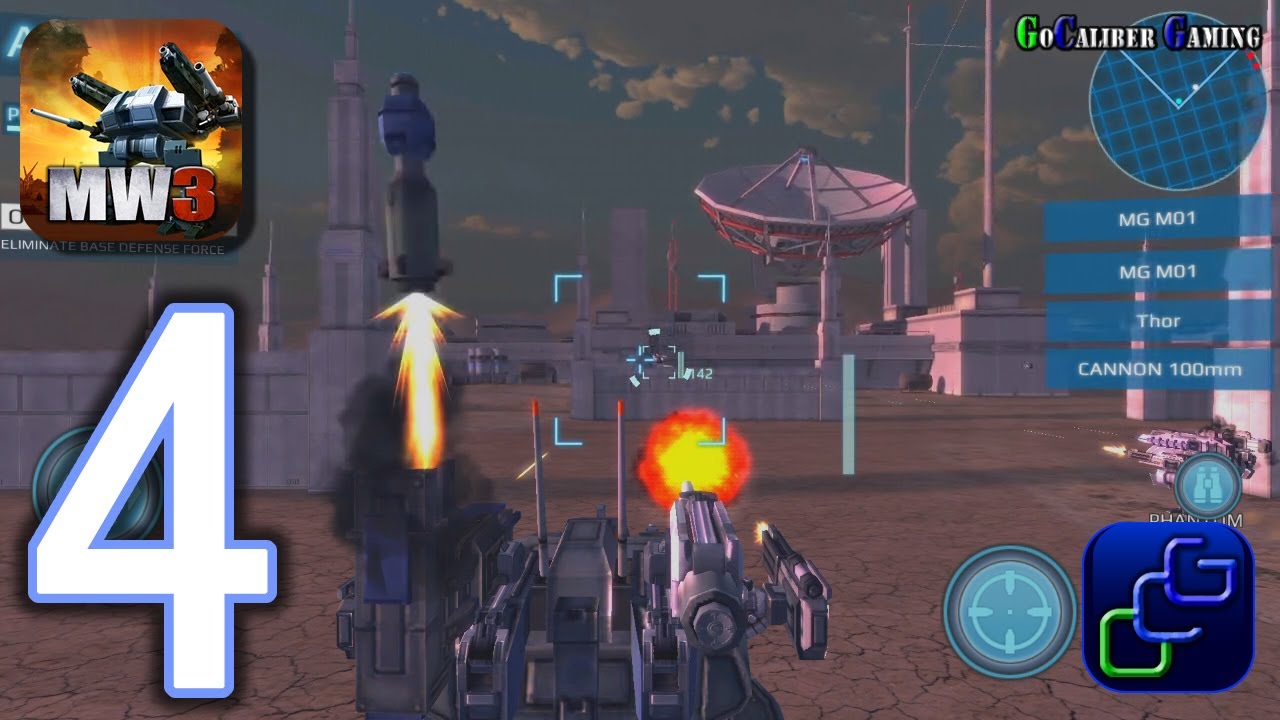 MW3 Metal Wars 3 Android Walkthrough - Part 4 - Campaign: Stages 9-10