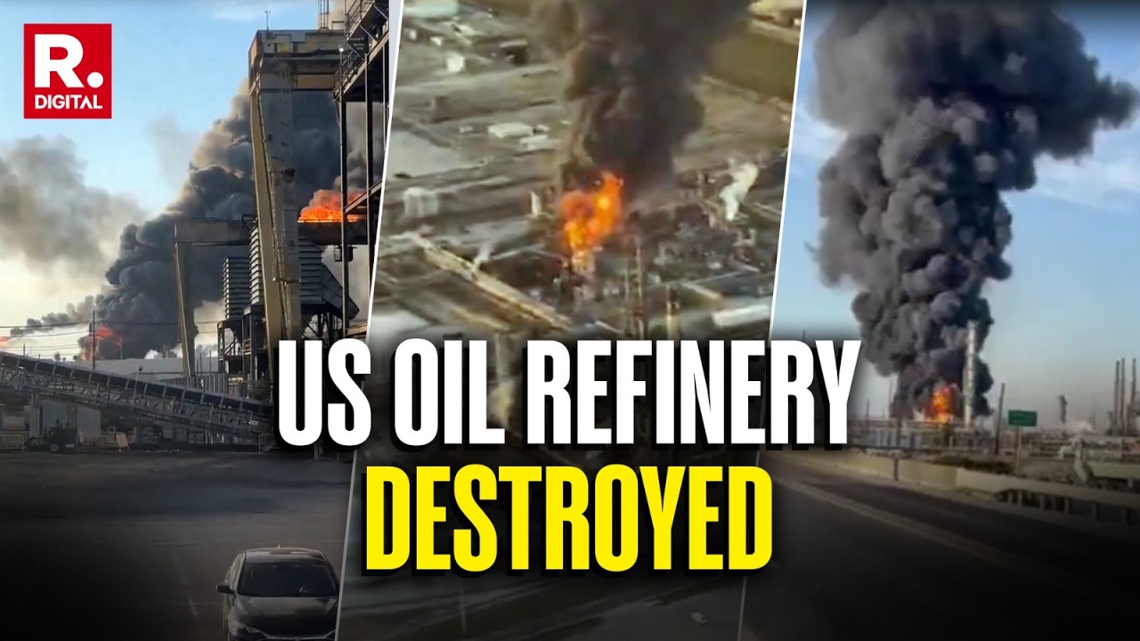 BREAKING: Oil Refinery Explodes In Texas, Authorities Investigate Cause | Texas | US-Israel Iran War