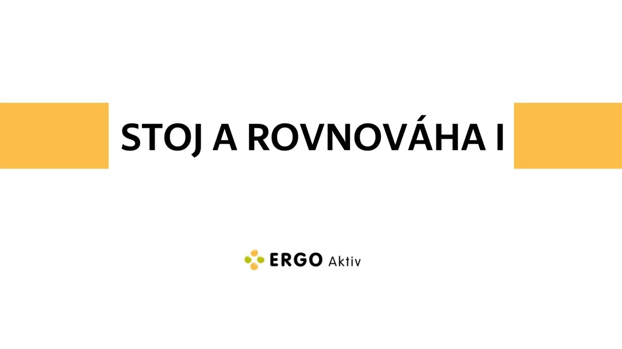 Stoj a rovnováha
