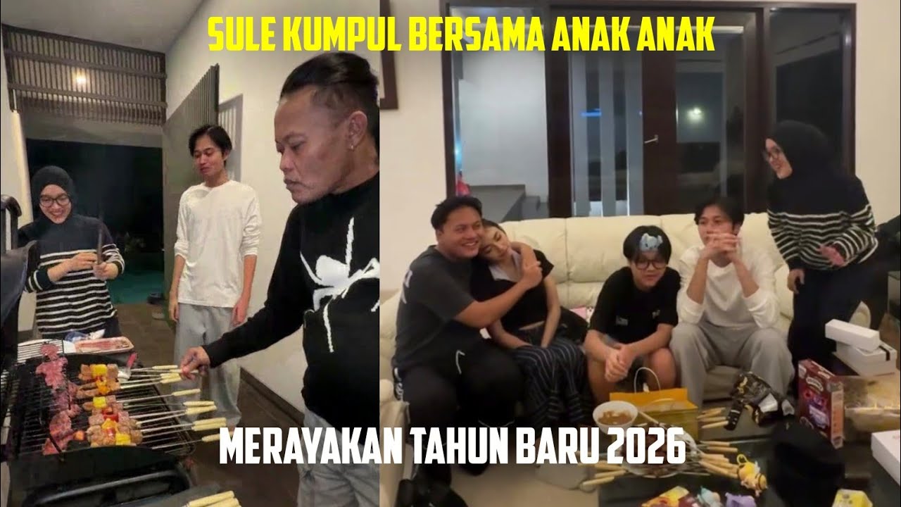SULE KUMPUL BERSAMA ANAK ANAK, MERAYAKAN TAHUN BARU 2026 