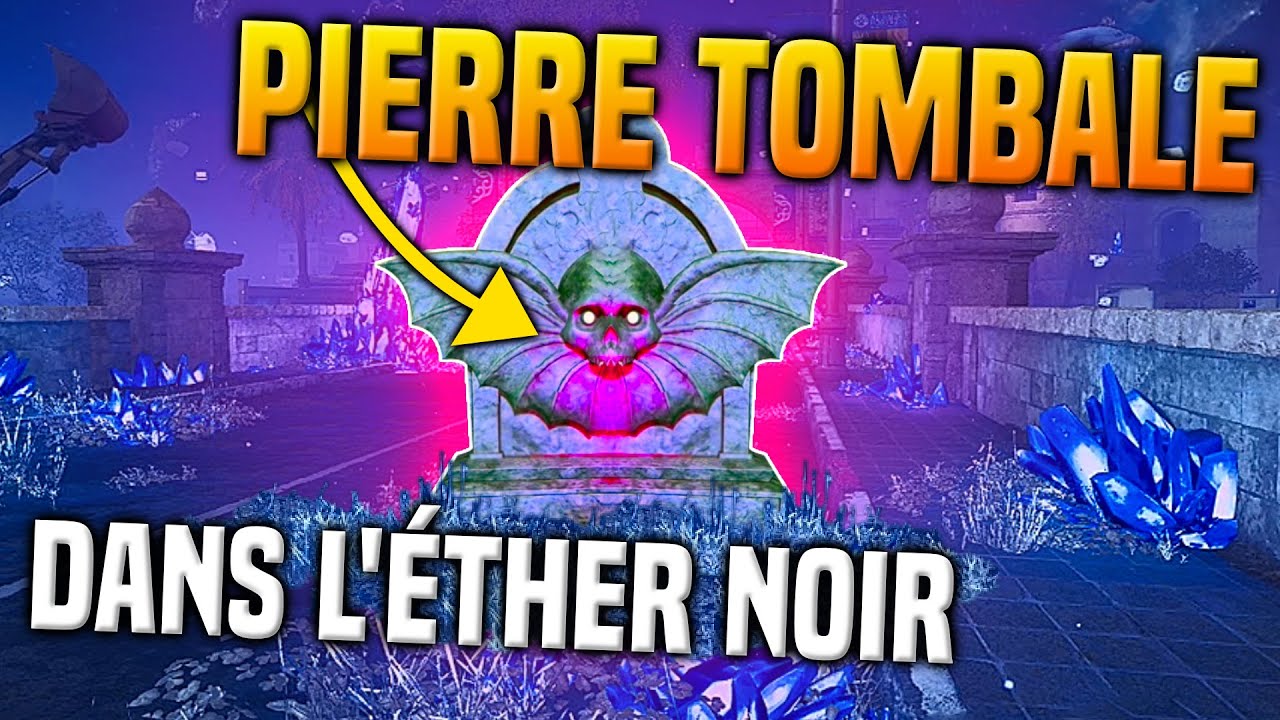 MW3 Zombie - GARDER LA PIERRE TOMBALE dans L'ÉTHER noir