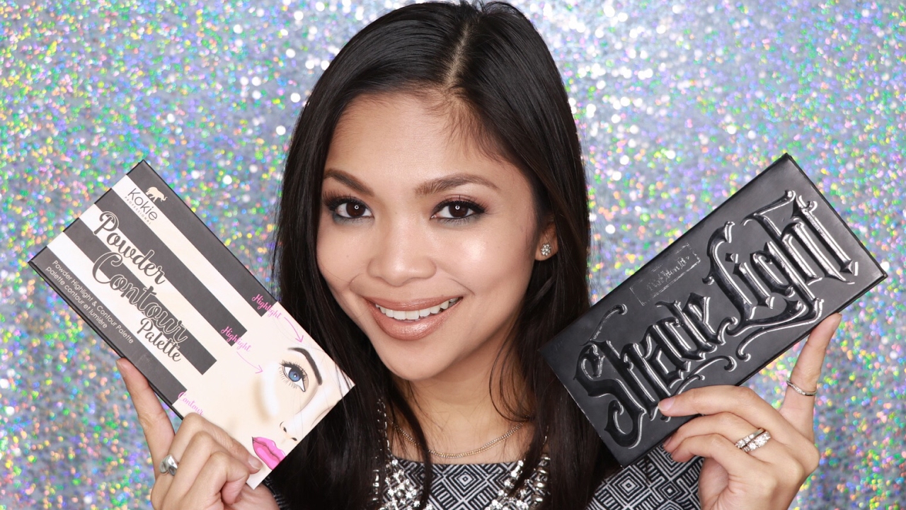 Kokie Powder Contour Palette Vs KVD Shade + Light | Is It A Dupe? | Tina Czarina
