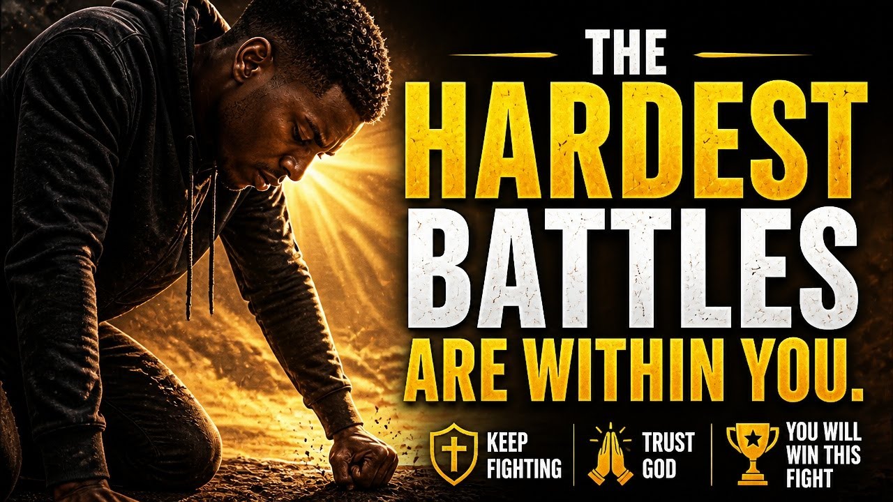The hardest battles are within you. Keep fighting. Trust God. You will win this fight.