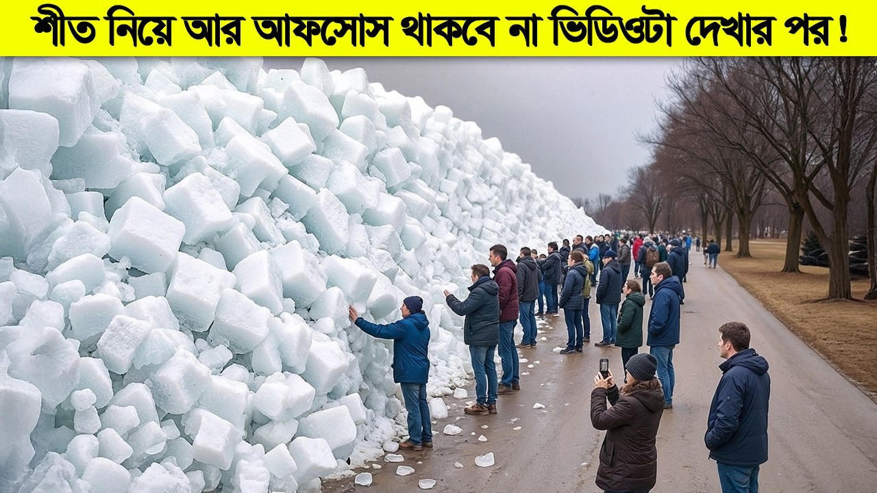শীত নিয়ে আফসোস থাকলে ভিডিওটা দেখুন ! সৃষ্টিকর্তা আপনাকে কতটা ভালো রেখেছেন !