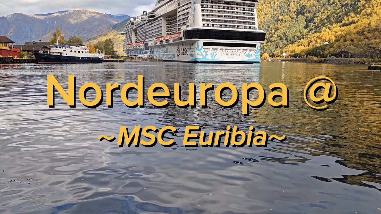Nordeuropa @ MSC Euribia #msceuribia #kreuzfahrt #msccruises #norwegen #d&auml;nemark #fjord