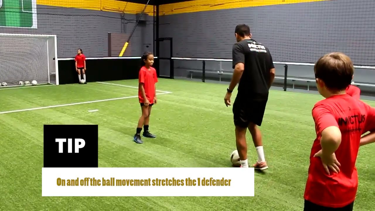 How to Attack 2v1 and Score: Soccer Counter Attack How To