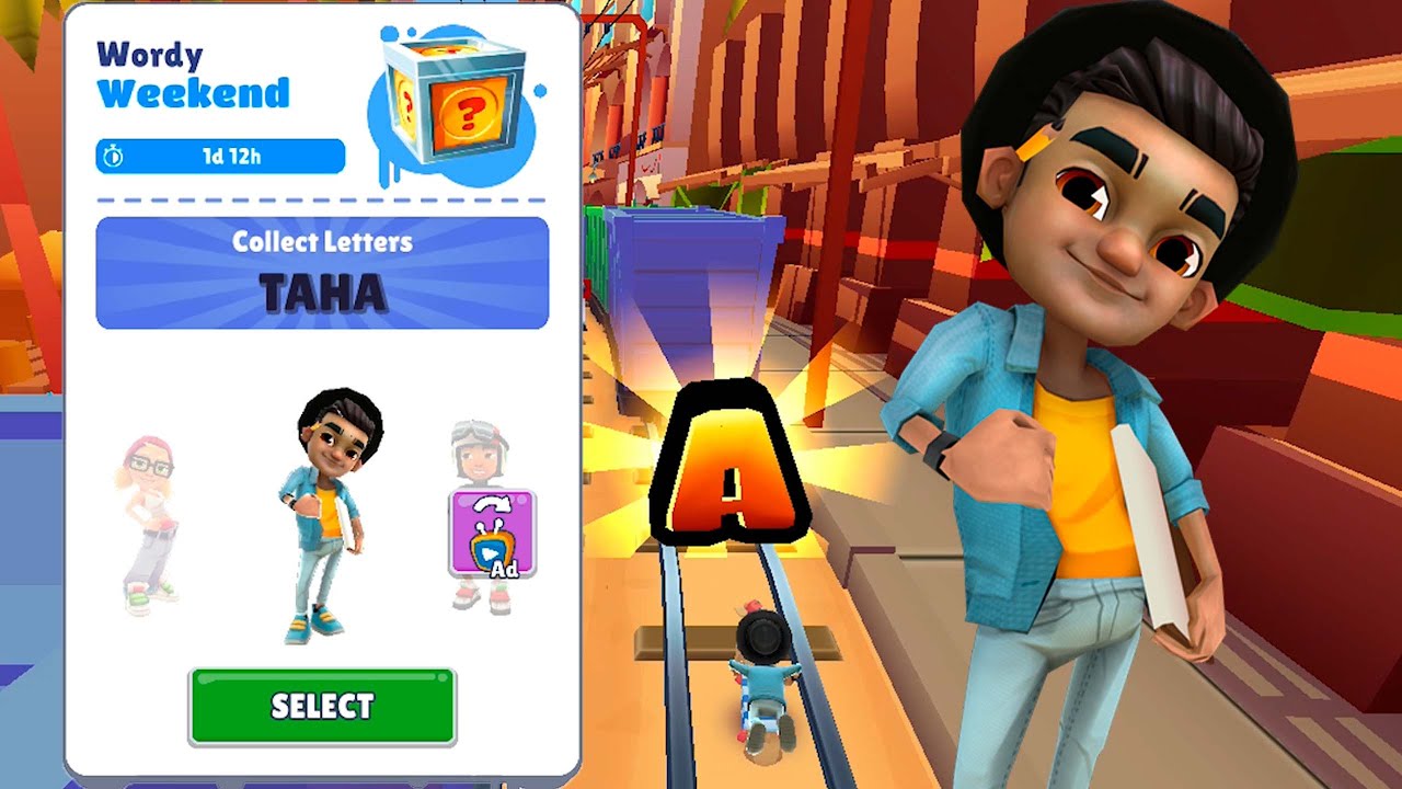 Subway Surfers Cairo 2022 : Wordy Weekend | TAHA