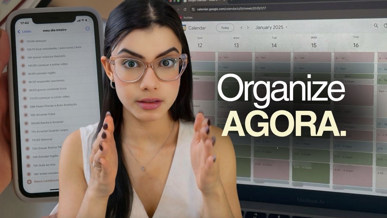 Como organizar sua VIDA INTEIRA DO ZERO (mesmo que esteja um caos).