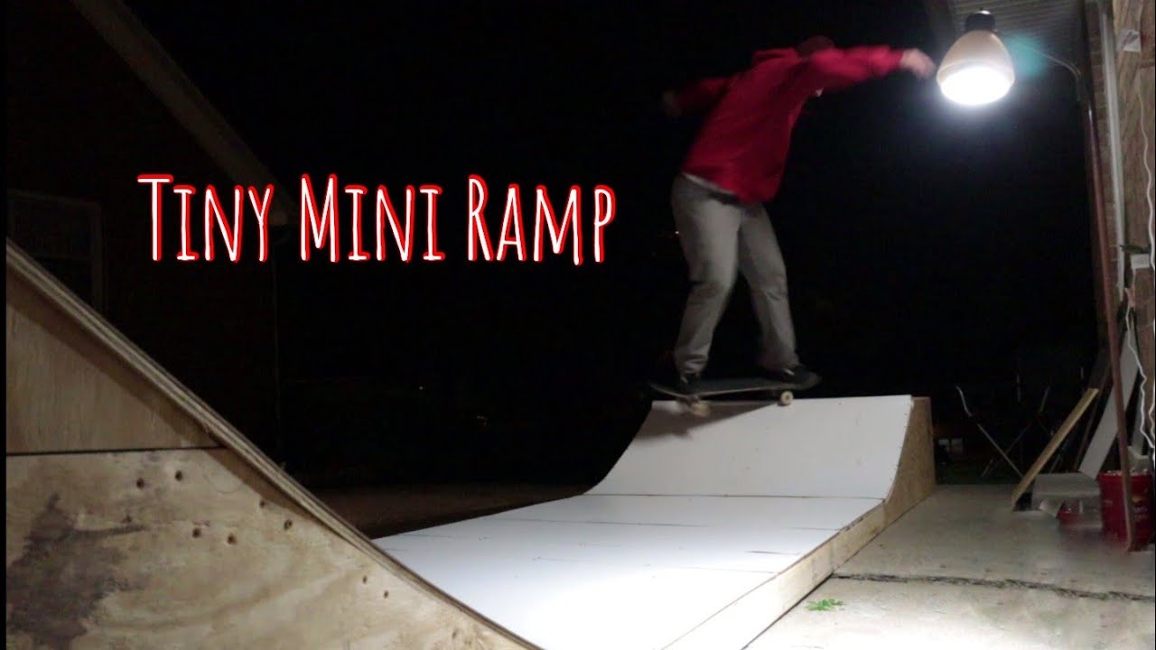 Tiny Micro Mini ramp (portable)