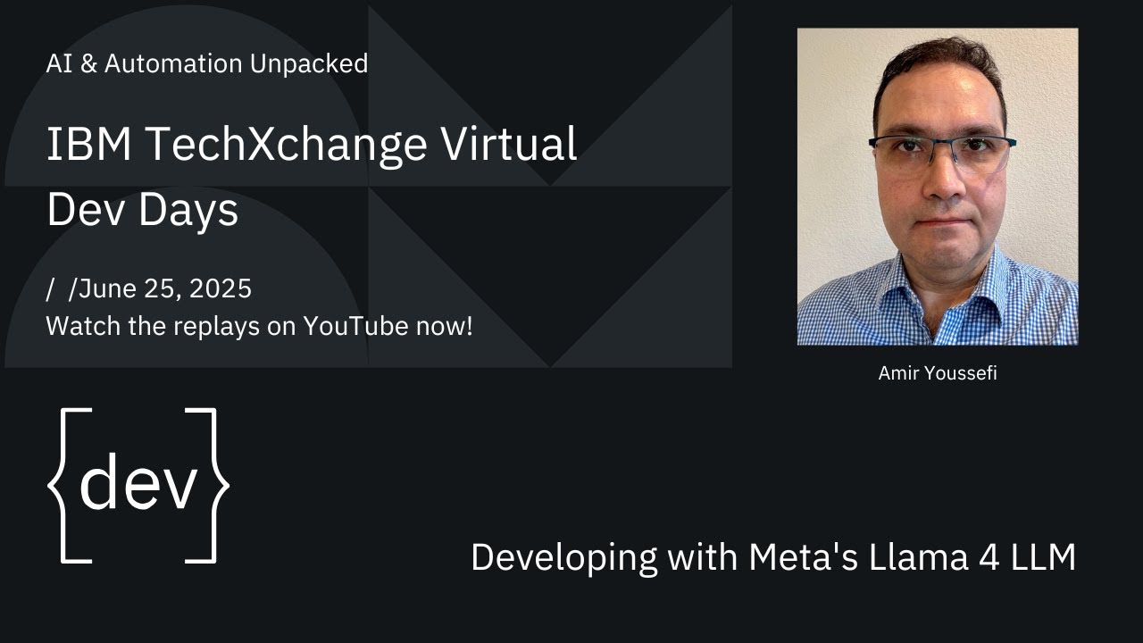Developing with Meta's Llama 4 LLM