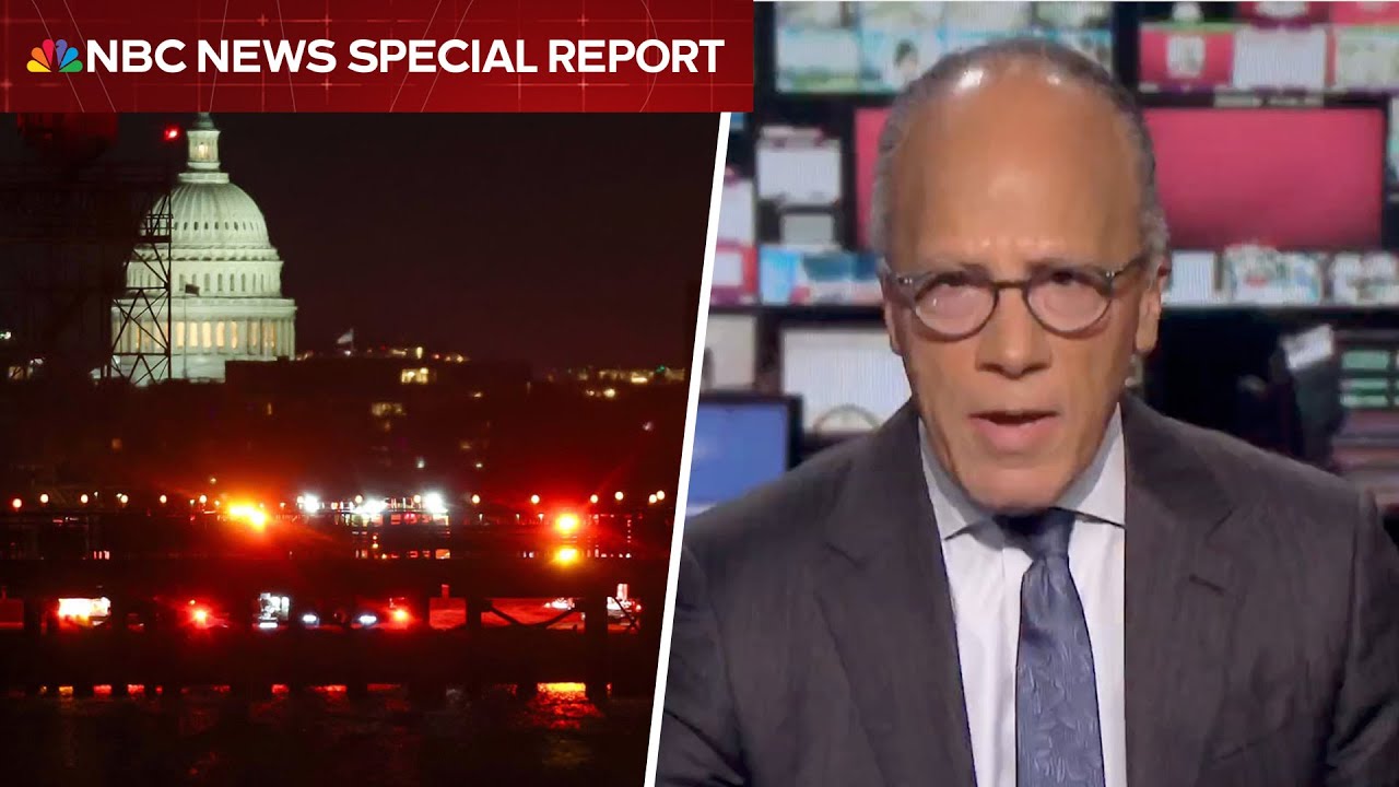 SPECIAL REPORT: American Airlines regional jet crashes after collision with Black Hawk helicopter
