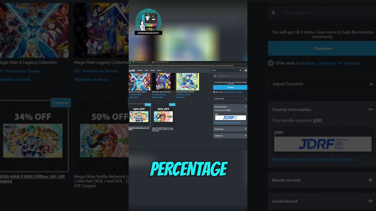 The Ultimate Mega Man Bundle: 6 Games for $20 on Humble Bundle
