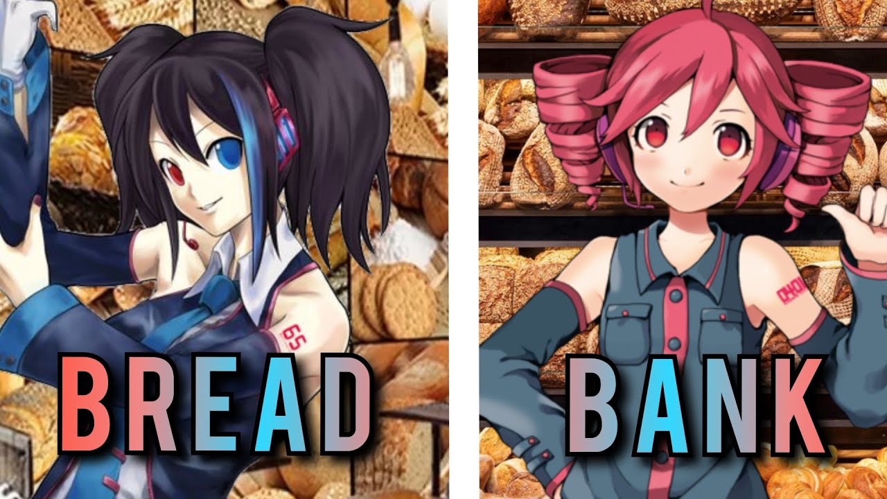 【Talkloid】Bread Bank but it's UTAUloids Teto, Ruko and Tei【UTAUカバー】[MEME] + UST