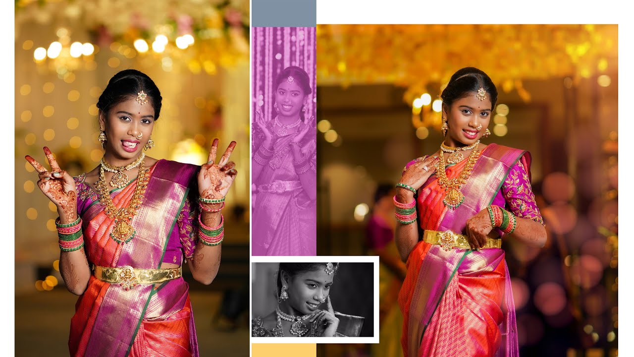 Saree Ceremony Album #photography sowmya STUDIO