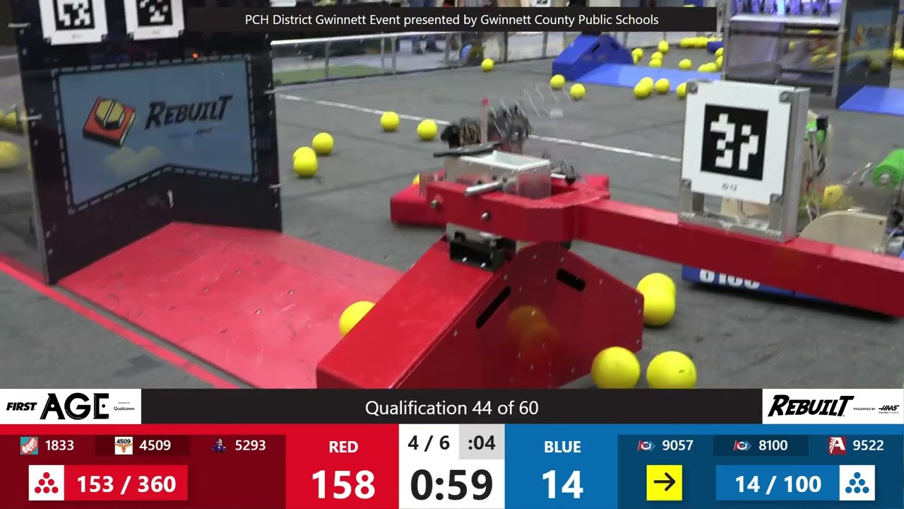 Qualification Match 44 - PCH District Gwinnett Event presented by GCPS