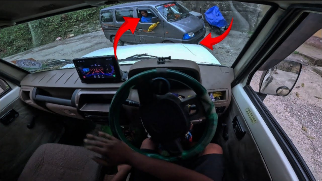 ASMR 4K Bolero Pickup POV: Driving Through a Narrow Road 