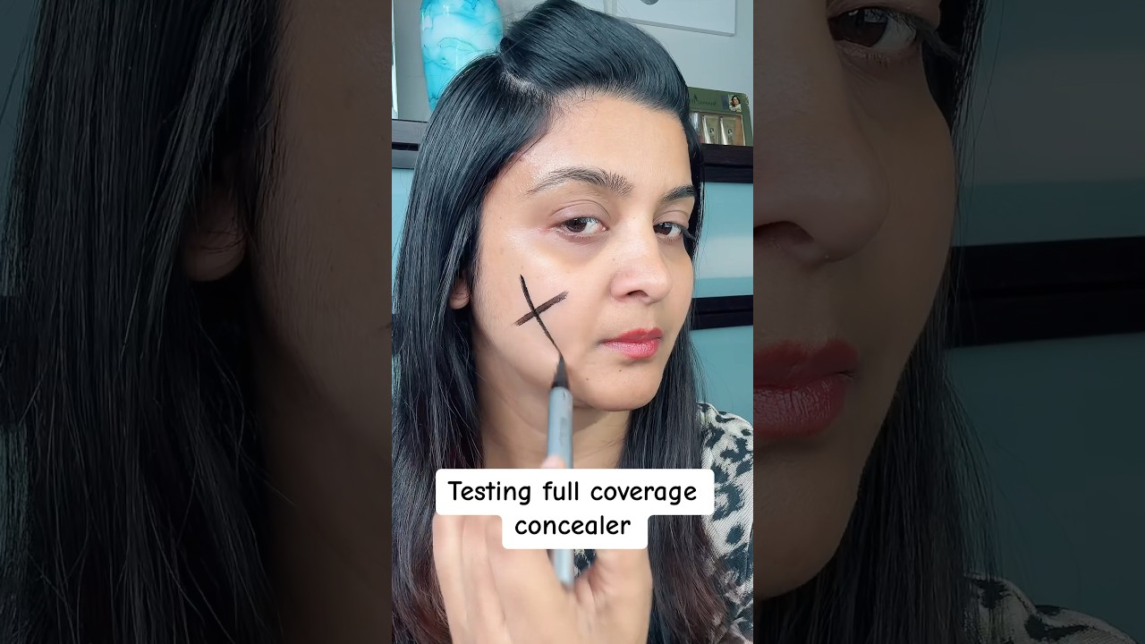 Best concealer for dark circles & pigmentation |sheglam #fullcoverage #concealer #shorts