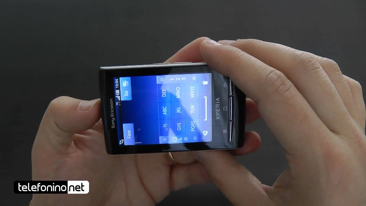 Sony Ericsson X10 mini videoreview da Telefonino.net