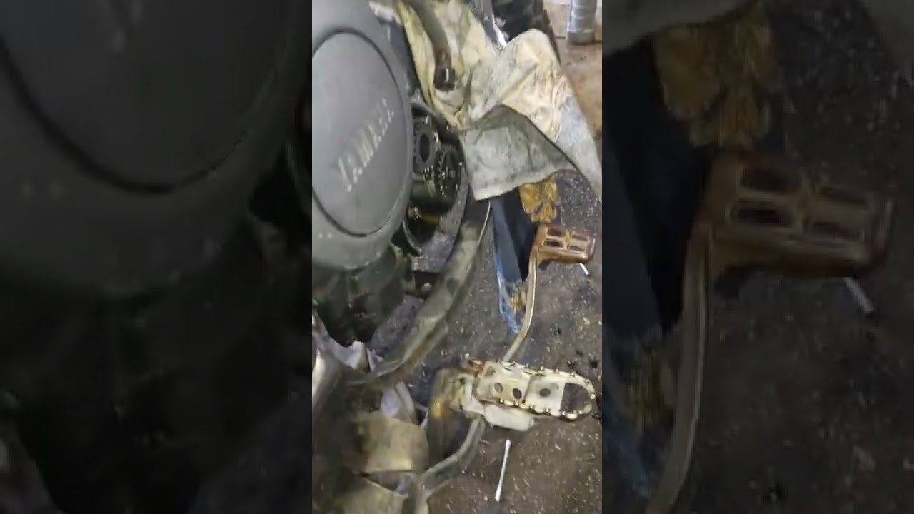 XTZ 750 SUPER TENERE CAM CHAIN REPLACE (Αλλαγή καδένας)