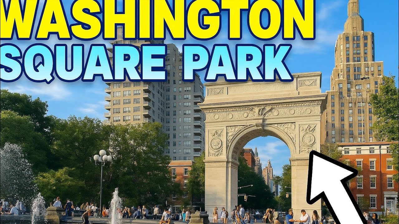 A Perfect Walk in Washington Square Park NYC | Full Tour