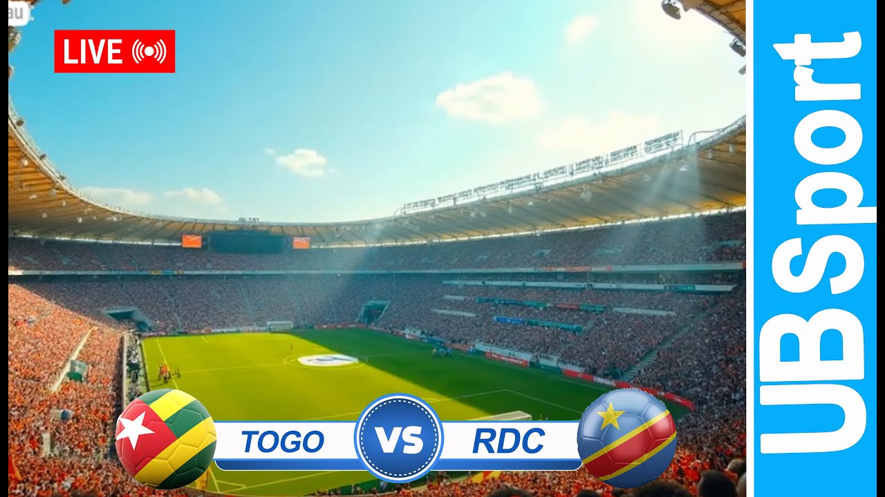 EN DIRECT 🔴 RDC vs Togo  | Match d&eacute;cisif &ndash; &Eacute;liminatoires Coupe du Monde 2026 🇨🇩⚽