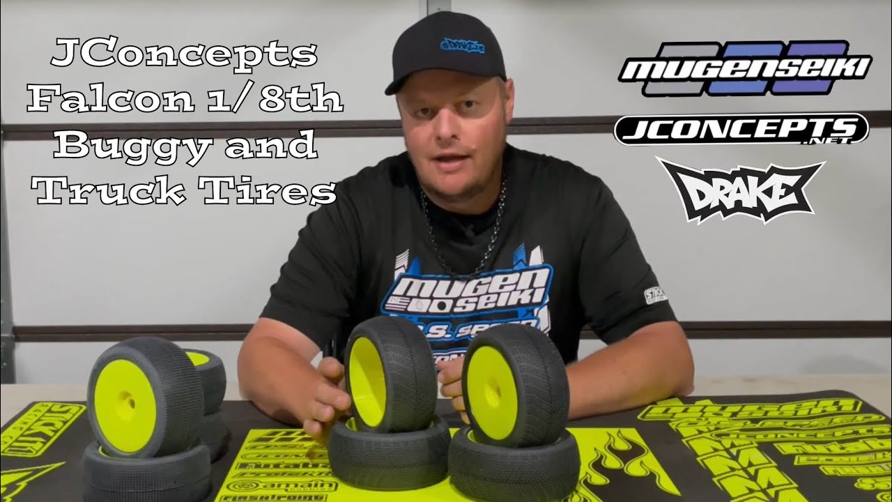 JConcepts Falcon 1/8th Buggy and Truck Tires