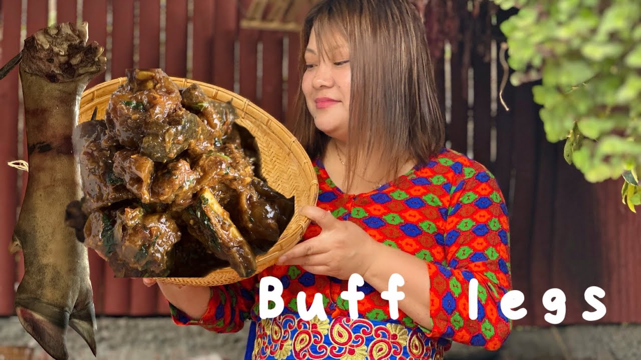 Buff leg cooking|Nepalikitchen|Buff|Sikkim@GracemanjuSawaden