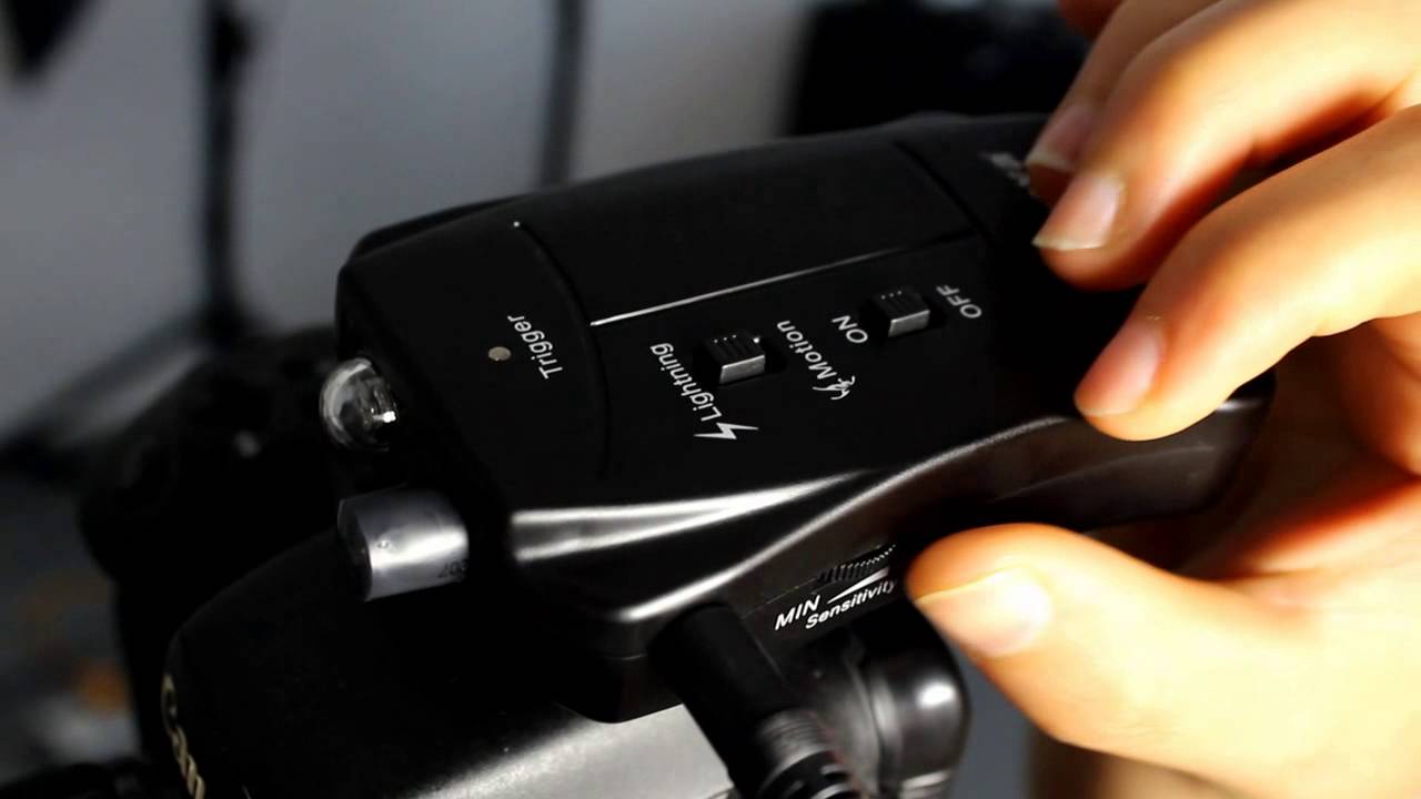 Lightning&Motion Activated Shutter Trigger