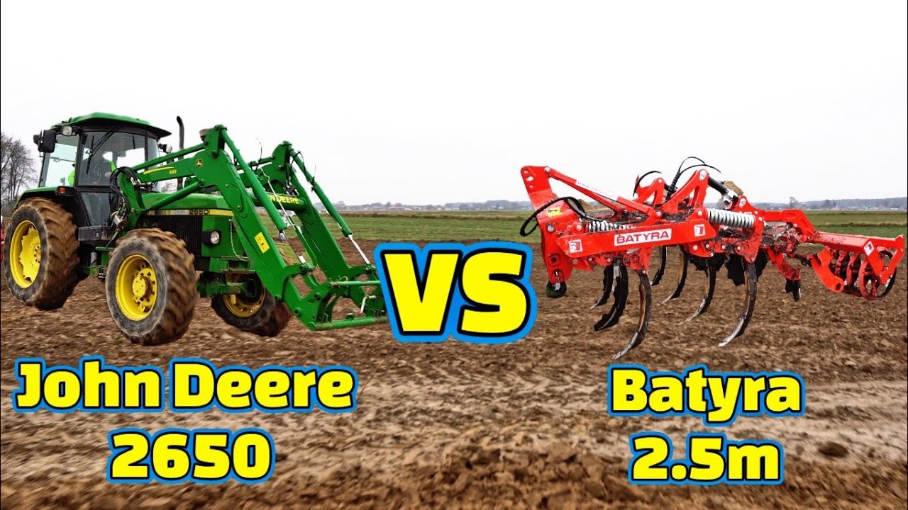 John Deere 2650 vs Batyra 2.5m (Nowość!)