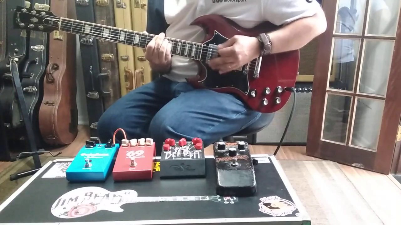 FUZZ SHOOTOUT - Colorsound Overdriver, Fulltone 69, Octafuzz & Deep Trip Page Bender