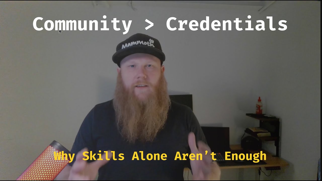Certifications Are Not Enough: Community Is the Real Career Safety Net