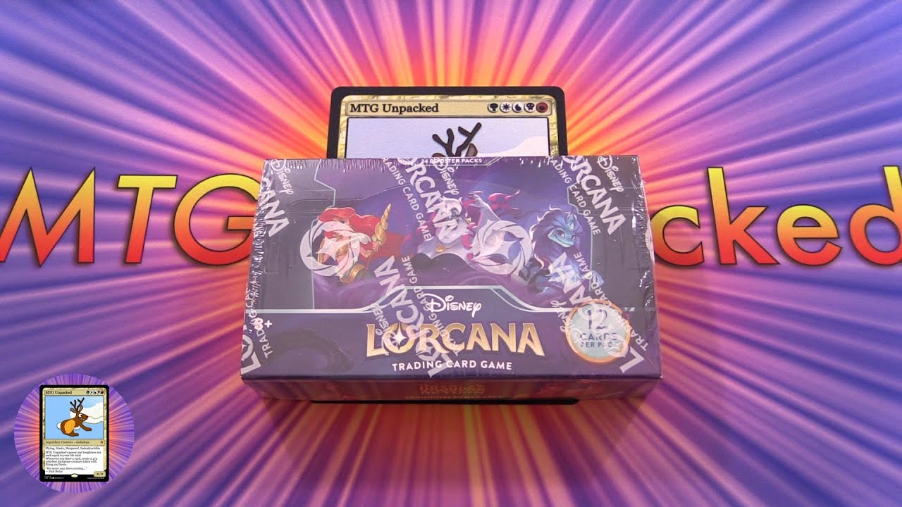 Disney Lorcana Ursula's Return Booster Box Opening!