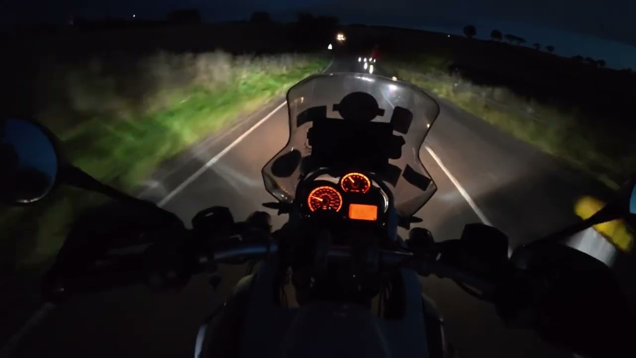 LED Bulbs fitted to Boris my R1200GS