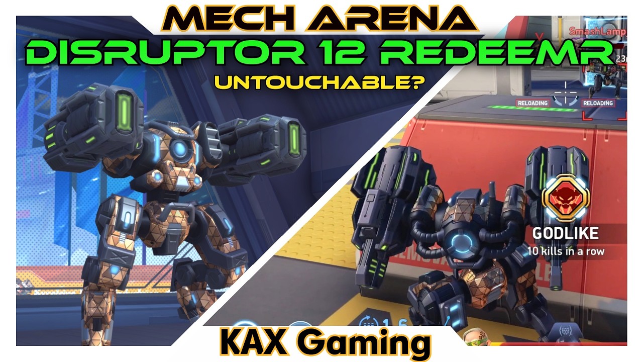 Disruptors 35% Damage Buff is HUGE👀 | Disruptor 12 Redeemer  - Mech Arena