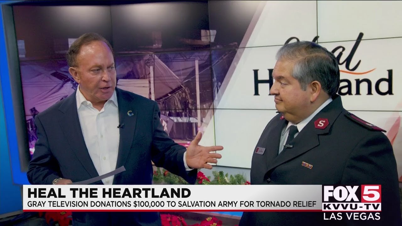 Gray Television donates to Heal the Heartland tornado relief campaign