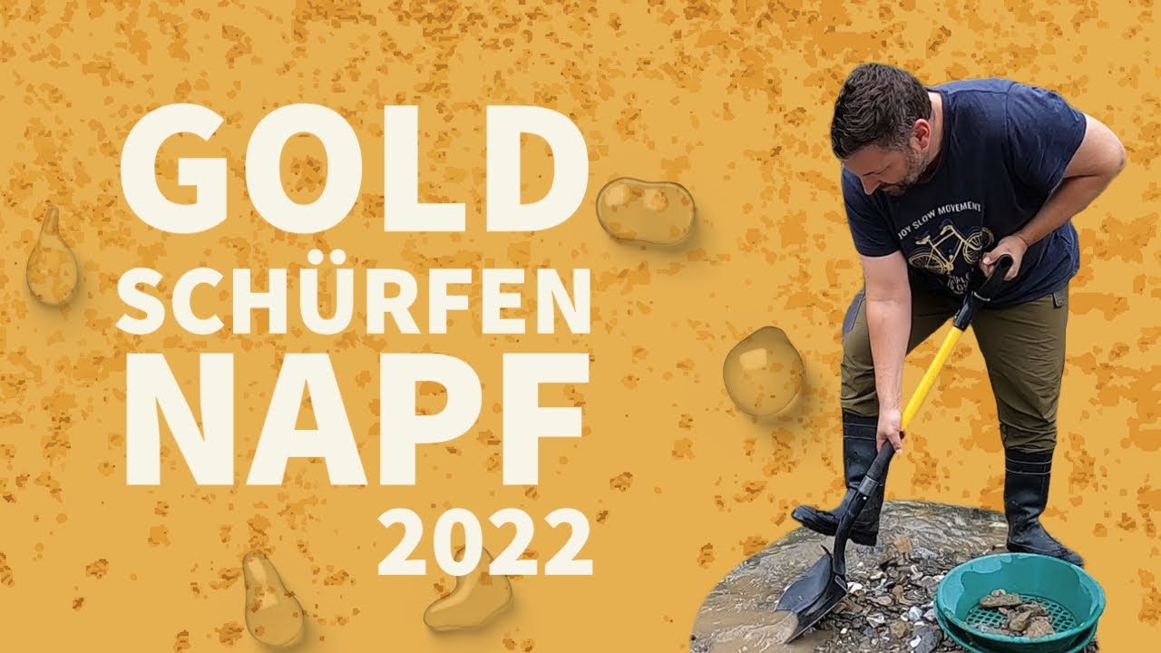 Goldwaschen Napf🇨🇭 kleine Fontanne vs. Waldemme [2022 Teil1]