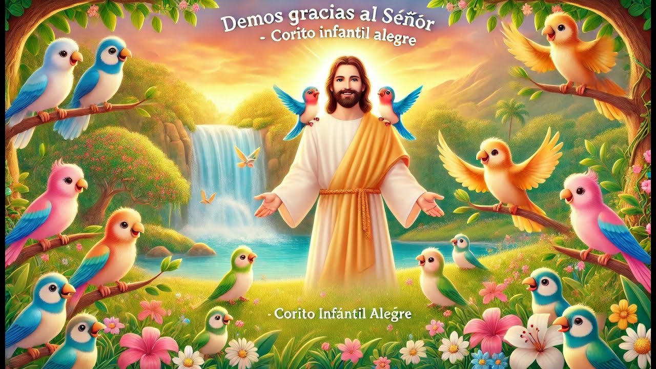 Demos Gracias al Señor - Corito Infantil Alegre | Canción Cristiana para Niños