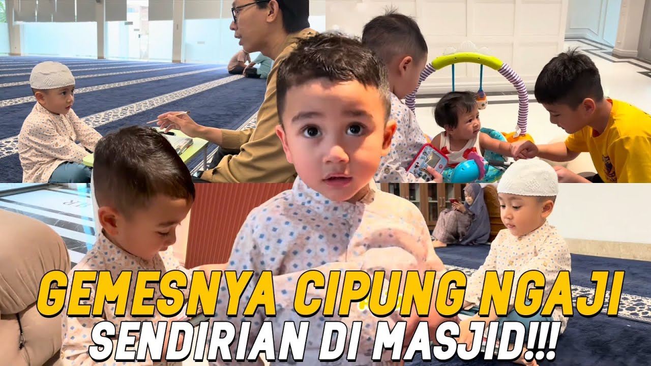 PERDANA CIPUNG SORE-SORE NGAJI SENDIRIAN DI MASJID KOMPLEK SAMPE KEUJANAN DIJALAN!!!