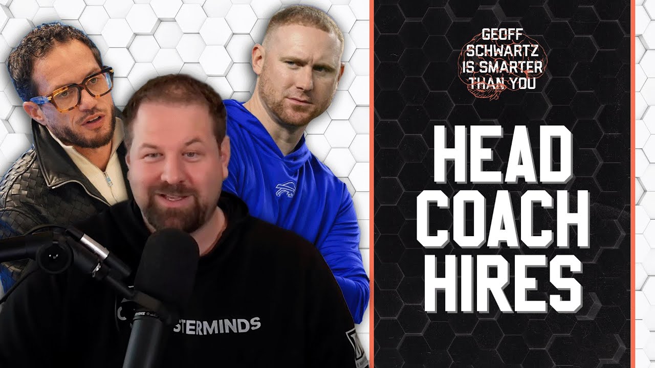 Coaching Hires, Season Betting Recap and Super Bowl Preview | Geoff Schwartz