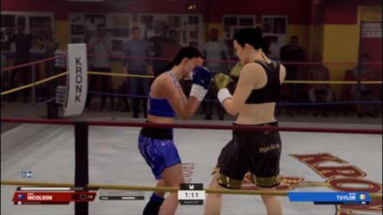 UNDISPUTED RANKED GAMEPLAY / SKYE NICOLSON VS KATIE TAYLOR 