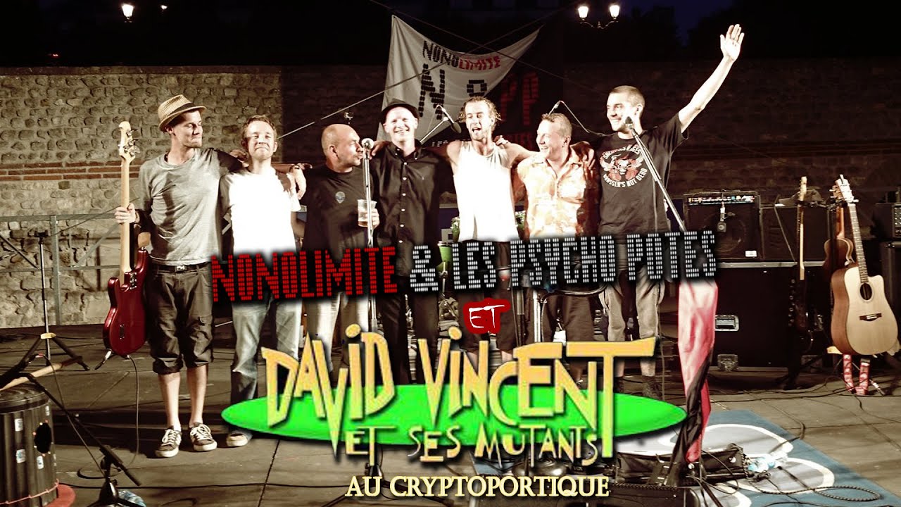 David Vincent et ses Mutants + Nonolimite & les Psycho Potes @ Cryptoportique