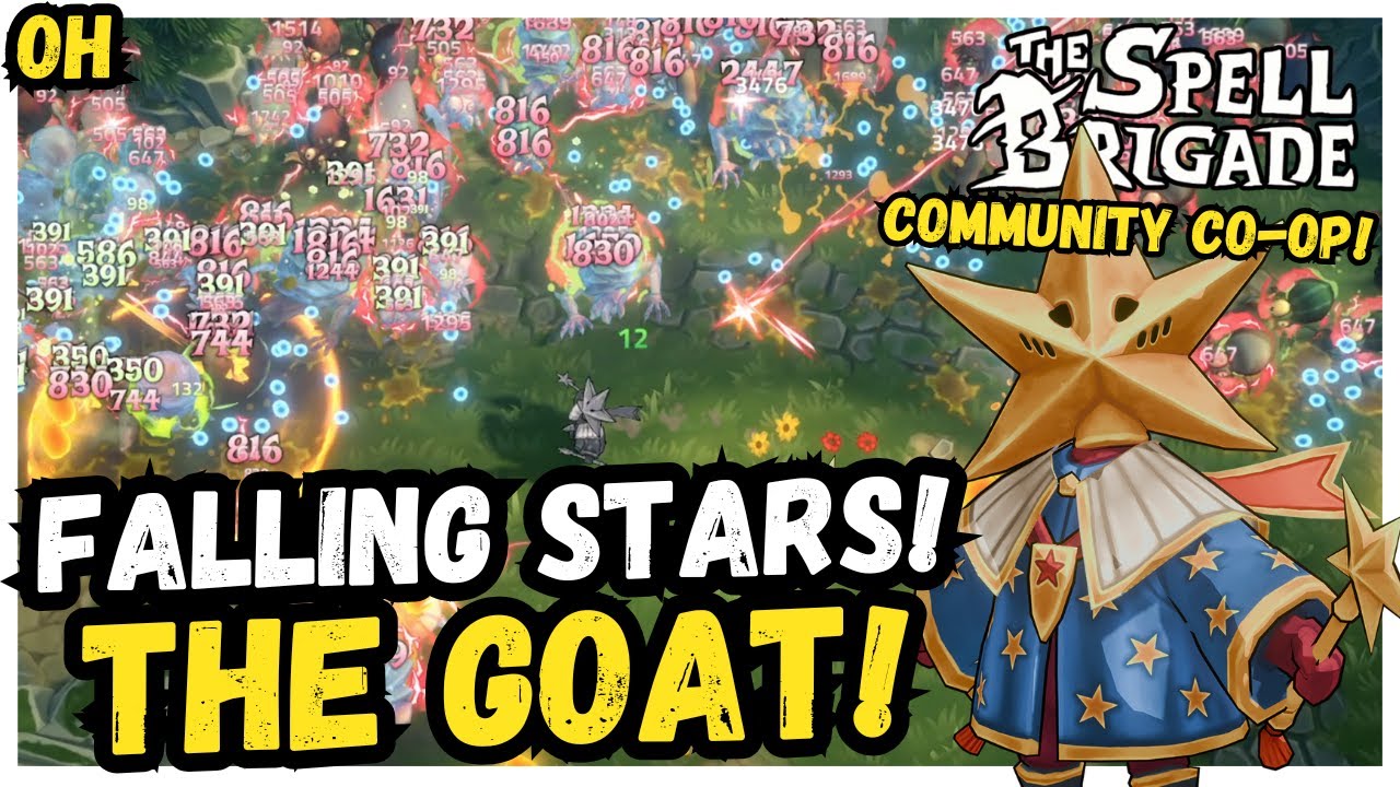 The GOAT Spell! Falling Stars! INSANE Stats! Spell Brigade!