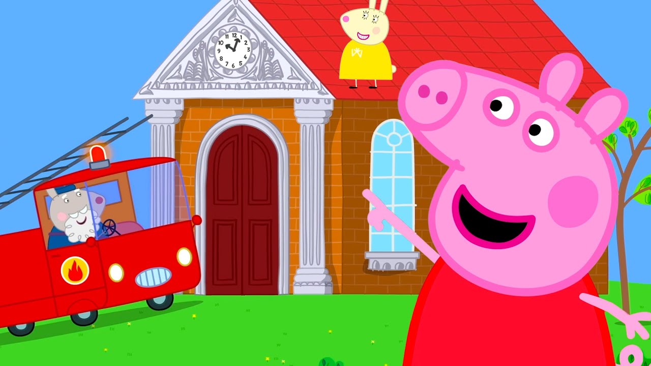 Un Camion de Pompiers à la Bibliothèque! 🚨 Sauver Miss Rabbit | 2 heures | Peppa Pig Français