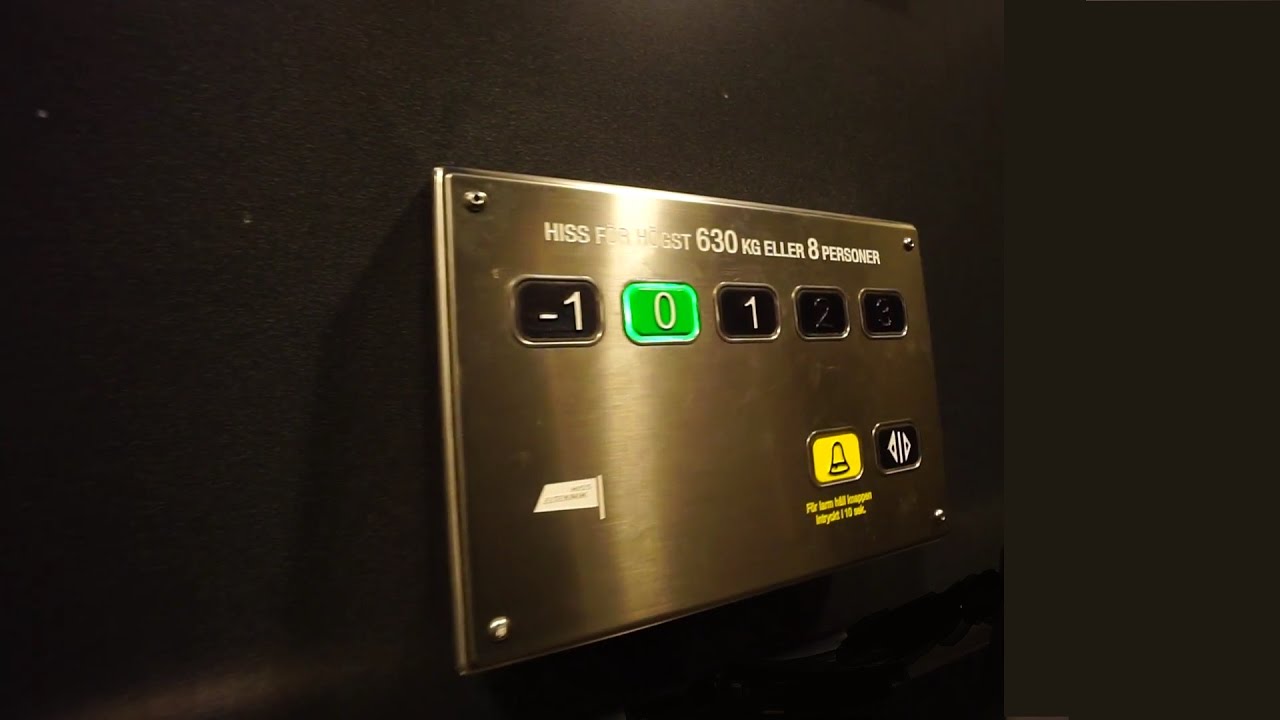 Sweden, Stockholm, Skogås, Melodivägen 6, HISS ELTEKNIK elevator