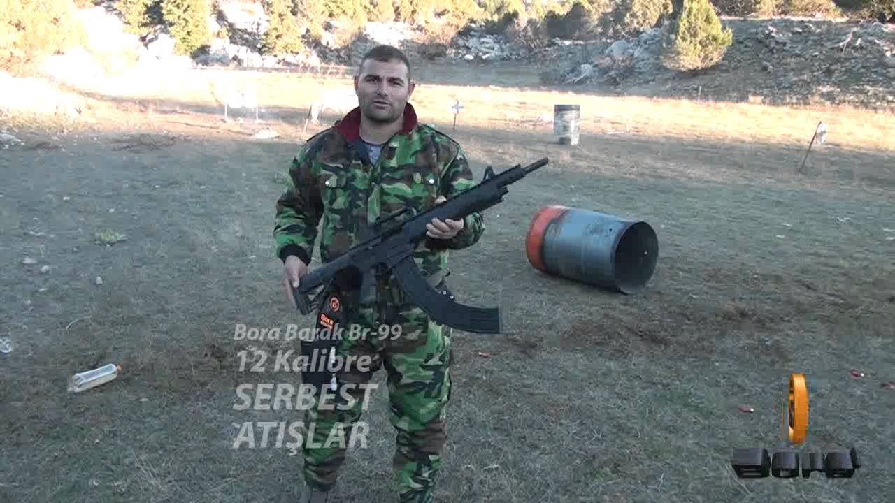 Bora Silah BR-99 ve BR-20 Otomatik Şarj&ouml;rl&uuml; Av T&uuml;fekleri - Serbest Atışlar