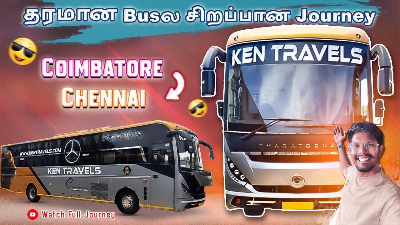 🎇இது நல்லா இருக்கு 🤩🤑 | Ken travels | Coimbatore to Chennai | Arvi TraVlog | Vlog - 286