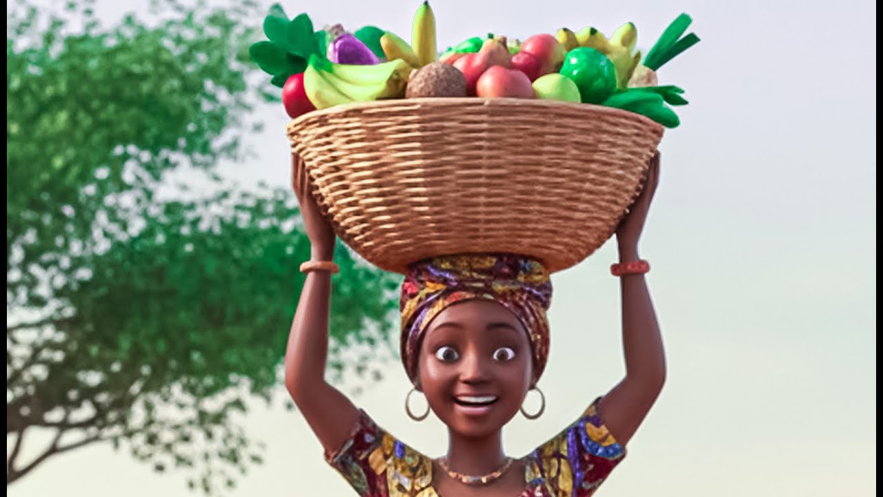 le rôle des fruits | B'ANGEL FRANÇAIS |Comptines avec bebe kameni |Bantu Angel Français.#dproduction
