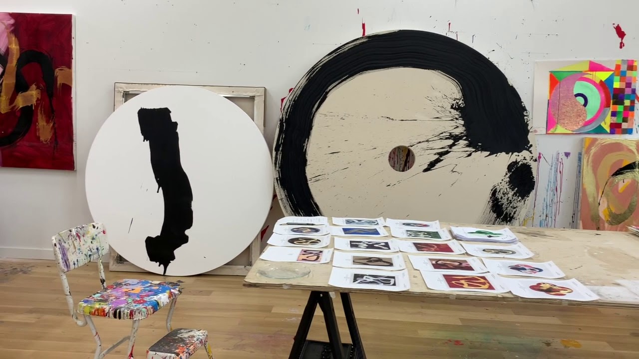 A Studio Visit with Max Gimblett