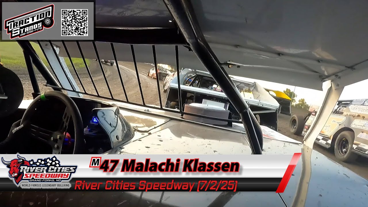 #M47 Malachi Klassen WISSOTA Midwest Modified On-Board @ River Cities (7/2/25)