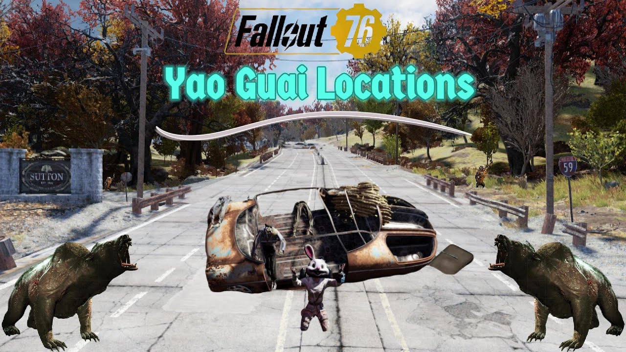 (Fallout 76) Лучшие локации Яо Гуай